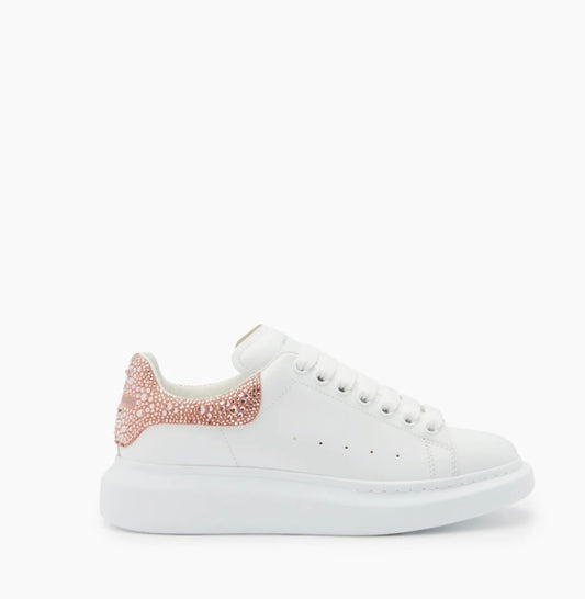 ALEXANDER MCQUEEN CON STRASS ROSA CHIARO